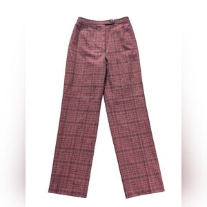 Vintage 80s Evan-Picone Wool Plaid Trousers